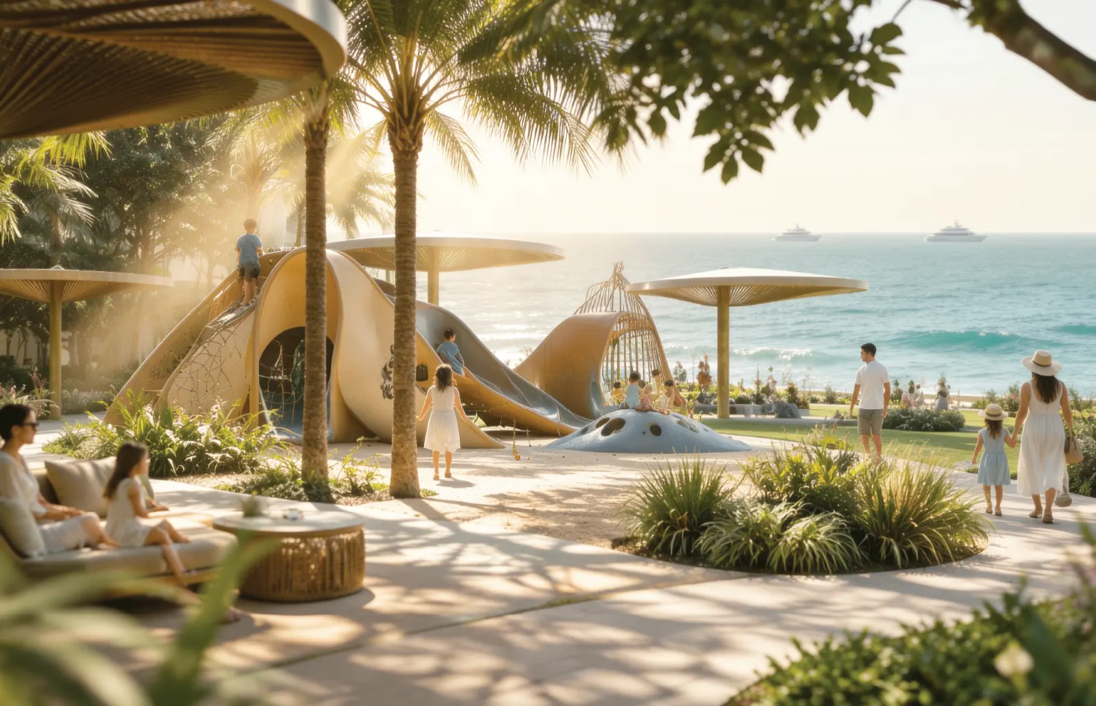 Beach Club Area