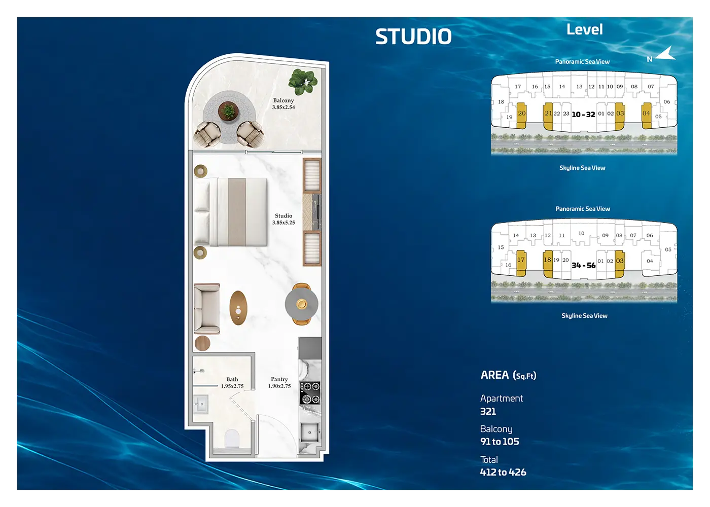 Shahrukhz Residences Floor Plan 1