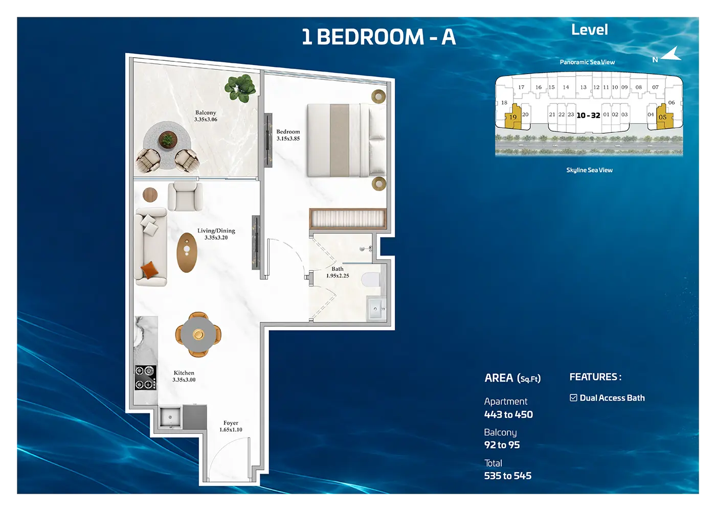 Shahrukhz Residences Floor Plan 3