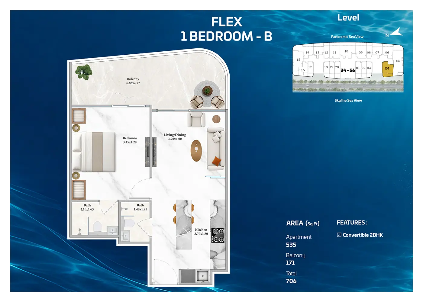 Shahrukhz Residences Floor Plan 7