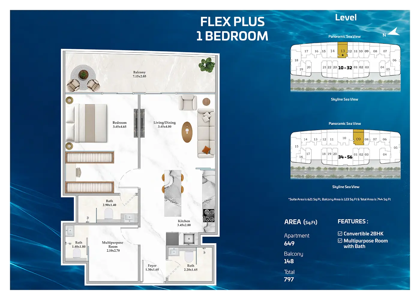 Shahrukhz Residences Floor Plan 8