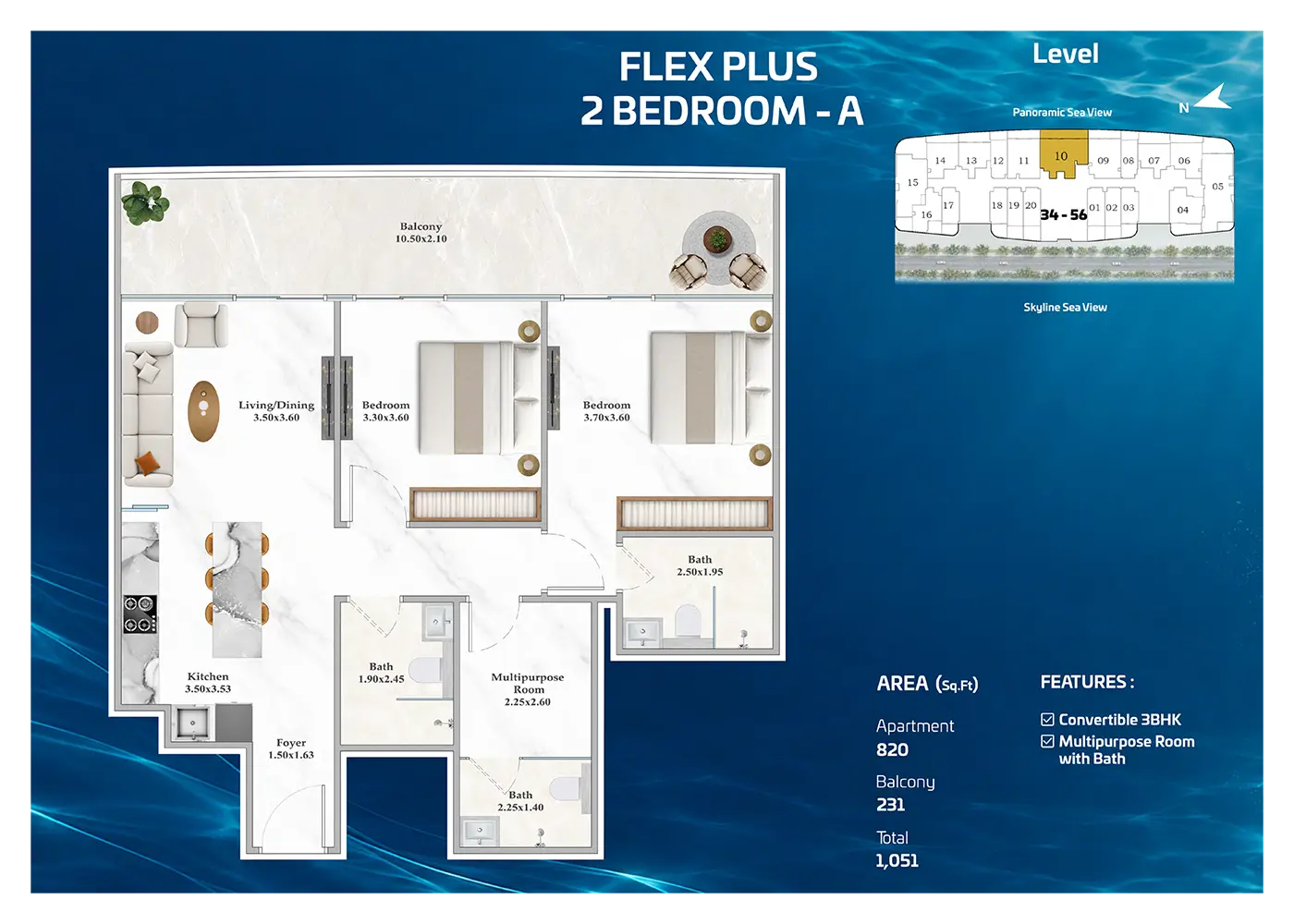 Shahrukhz Residences Floor Plan 10