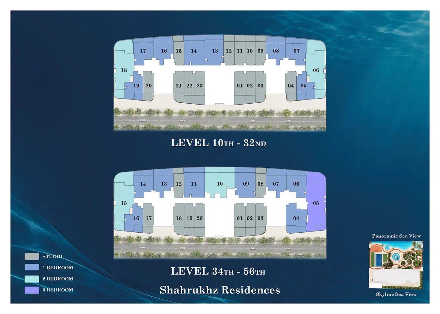Shahrukhz Residences Floor Plan 14